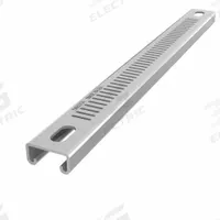 Strut Channel: Steel, Pre-Galvanized Zinc, 12 ga Gauge, Perforated Slot, 8 mm Slot Spacing (MPN DS-SS131612-18-PG/10). Key specifications — Material: Steel; Color: Gray; Finish: Pre-Galvanized Zinc; Slot Type: Narrow Slotted; Brand: DAKOTA SYSTEMS.