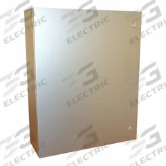 HAMMOND Electrical Enclosure: 316 Stainless Steel, 30 in x 24 in x 8 in, NEMA 12/13/3R/4/4X, Hinged (MPN EN4SD30248S16). Key specifications — Brand: HAMMOND; Closure Method: 1/4-Turn Latch; Enclosure Material: 316 Stainless Steel; Knockouts: Not Included.