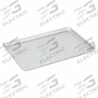 CHICAGO METALLIC Sheet Pan: Sheet Pan Pan, Full Sheet Pan Size, Aluminized Steel, Glazed, Solid (MPN 41031). Key specifications — Bead Closure: Closed Bead; Coating: Glazed; Pan Style: Sheet Pan; Perforation: Solid; Brand: CHICAGO METALLIC; Color: Silver; Material: Aluminized Steel; NSF Certified: No.
