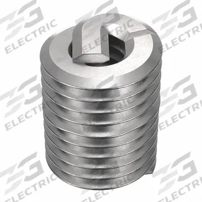 HELI-COIL Helical Insert: Tanged Tang Style, Free-Running, M2.5-0.45 Thread Size - Free-Running Tanged Helical Inserts