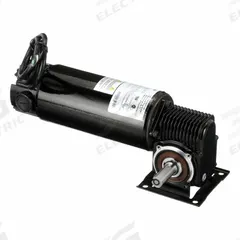 DAYTON DC Gearmotor: Right Angle, 90V DC, TENV, 180 RPM, 55 in-lb Max Torque, 10:1, 2.33 A, CW/CCW (MPN 3XA84). Key specifications — Motor Type: Permanent Magnet DC; Brand: DAYTON; Full Load Current: 2.33 A.