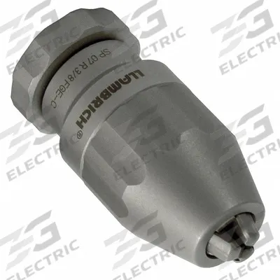 LLAMBRICH Drill Chuck: 5/16"-24, 1/64 in to 1/8 in Capacity, SS - Corrosion-Resistant Thread-Mount Keyless Drill Chucks