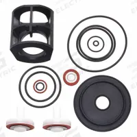 WATTS Backflow Preventer Repair Kit: Complete Rubber Parts Kit, 26X140/793HG8/818DD8, Repair Kit (MPN 009 M2 1 Rubber Kit). Key specifications — Compatible Valve Size: 1 in; Compatible with Grainger Part No.: 818DD8; Compatible with Series: 009; Compatible with Mfr. Model No.: 1 009M2/LF009M2; Includes: RV Stem O-Ring.