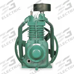 SPEEDAIRE Air Compressor Pump: Splash Lubricated, 2 Stage, 7.5 hp, 17.3/23.5 cfm @ 175 psi (MPN RV2-15A-P02). Key specifications — attr51096: 17.3/23.5 cfm @ 175 psi; attr51094: Yes; attr51077: RV2-15A-P02; attr51080: SPEEDAIRE.