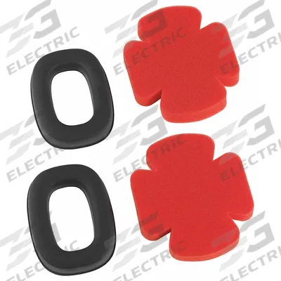HOWARD LEIGHT BY PIP Earmuff Hygiene Kit: 26 dB NRR, Electrically Insulated - Replacement Pad Kits for Ear Muffs