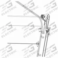 AMERICAN GARAGE DOOR SUPPLY Chain Hoist: Manual, Wall Mount, Non-Handed, 3 to 1, 15 ft Door Ht - Max (MPN CH301HD-114). Key specifications — Actuation Method: Manual; Drive Ratio: 3 to 1; Mounting Location: Wall Mount; Brand: AMERICAN GARAGE DOOR SUPPLY; Handing Orientation: Non-Handed; Product Type: Chain Hoist.
