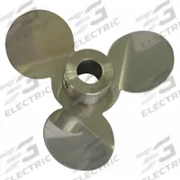Propeller: 4 in Blade Dia, Right Hand, 3 Blades, Stainless Steel, Machine Pitch (MPN 32V143). Key specifications — Propeller Material: Stainless Steel; Brand: APPROVED VENDOR.
