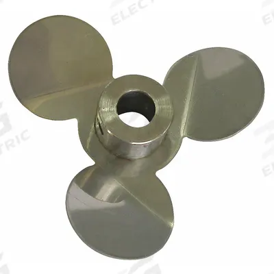 APPROVED VENDOR Propeller: 4 in Blade Dia, Right Hand, 3 Blades, Stainless Steel - Replacement Propellers for Drum Insertion Mixers