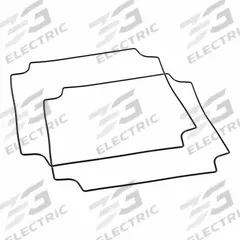 HAMMOND Replacement Gasket: For Mounting Printed Circuit Boards, Silicone (MPN 1557HGASKET). Key specifications — Brand: HAMMOND; Accessory Type: Replacement Gasket; Application: For Mounting Printed Circuit Boards; Material: Silicone.