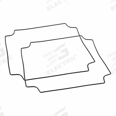 HAMMOND Replacement Gasket: For Mounting Printed Circuit Boards - Electrical Enclosure Accessories & Replacement Parts