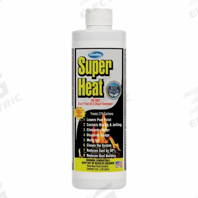COMSTAR Fuel Additive: 8 oz, Diesel Fuel/Fuel Oil Compatible - Heating Fuel Oil & Diesel Multi-Contaminant Treatments