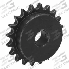 TSUBAKI Single Strand Sprocket: 60, For 3/4 in Chain Pitch, 1 1/4 in Bore Dia, 20 Teeth, Steel (MPN 60B20F-1D). Key specifications — Brand: TSUBAKI.