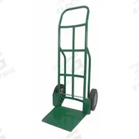 APPROVED VENDOR General Purpose Hand Truck: 800 lb, Flow-Back Handle, Green, Steel, Flat-Free (MPN 8DPT1). Key specifications — Brand: APPROVED VENDOR; Color: Green.
