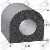 TRIM LOK INC Seal: D-Shaped, Self-Adhesive Mounting, High-Strength, EPDM, 25 ft Overall Lg, Black (MPN X1678BT-25). Key specifications — Color: Black; Mounting Style: Self-Adhesive; Seal Shape: D-Shaped; Brand: TRIM LOK INC; Material: EPDM; Adhesive Bond: High-Strength.