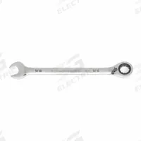 GEARWRENCH Combination Ratcheting Wrench: Alloy Steel, Full Polish Chrome, 9/16 in Head Size, Std (MPN 86646). Key specifications — attr309600: 9/16 in; attr309611: Full Polish Chrome; attr309610: Alloy Steel; attr309604: Yes; attr309612: No; attr309613: No; attr309615: No; attr324932: GEARWRENCH.