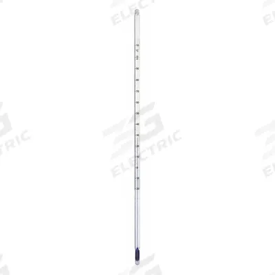 EVER-SAFE Liquid In Glass Thermometer: -20°C to 110°C, Partial Immersion - Partial-Immersion Liquid-in-Glass Lab Thermometers