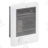 CADET Recessed Electric Wall-Mount Heater: 1000 W, 120V AC, Single Phase, 120V AC, 1-phase, White (MPN CSC101TW). Key specifications — Grille Color: White; Programming Capability: Non-Programmable; Wattage Output: 1000 W; Voltage, Phase: 120V AC, 1-phase; Rough-In Dimensions - H x W x D: 10-1/8 in x 8 in x 4 in; Nominal Voltage - HVAC: 120V AC; Brand: CADET; Phase: Single.