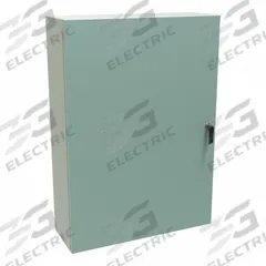 HAMMOND Electrical Enclosure: Steel, 42 in x 30 in x 10 in, NEMA 12/3R/4, Solid Cover, Hinged (MPN EN4SD423010GY). Key specifications — Closure Method: Latches; Brand: HAMMOND; Knockouts: Not Included.