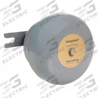 EDWARDS SIGNALING Bell: Bell Sound, 12V DC, Outdoor, 435EX-6E1, 6 in dia. Key specifications — Brand: EDWARDS SIGNALING; Color: Gray; Operating Voltage: 12V DC.