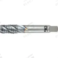 OSG Pipe Tap: 1/4"-18 NPTF, 3 Flute, Interrupted Thread, V Coated Cobalt (MPN 1657104008)