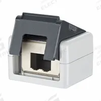 METZ CONNECT IP20 Housing: AP, Thermoplastic, 90° Mounting Angle, 2 Ports, Unequipped (MPN 1309450003-E). Key specifications — Housing Material: Thermoplastic; Includes Connector: Unequipped; Mounting Type: AP; Product Type: Wall Outlet; Connector Color: Gray.