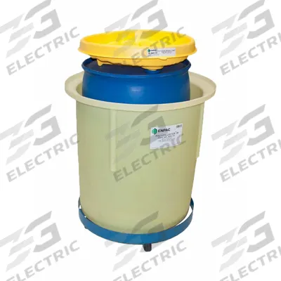ENPAC Mobile Spill Collector Kit: Mobile Spill Collector Kit, 70 gal Spill Capacity - Drum Spill Collectors