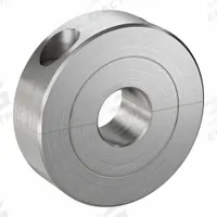 CLIMAX METAL PRODUCTS Shaft Collar: 2-Piece, Inch, Round, Clamp-On, 1/4 in Bore Dia, Stainless Steel (MPN H2C-025-S). Key specifications — attr671628: CLIMAX METAL PRODUCTS.
