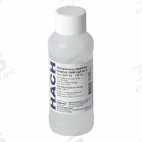 HACH Phosphorus Standard Solution: 100 mL Volume, Liquid, 1,000 mg/L, Solution, 2321142, 1. Key specifications — Brand: HACH; Chemical Family Type: Solution; Concentration: 1,000 mg/L; Form: Liquid; Manufacturer Part Number: 2321142; Product Type: Phosphorus Standard Solution.