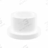 OILITE Flanged Sleeve Bearing: PTFE, 5/8 in Bore, 13/16 in OD, 5/8 in Overall Lg, White, 10 PK (MPN VF-1013-05B). Key specifications — Brand: OILITE; Color: White.