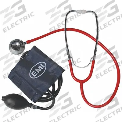 EMI Aneroid Sphygmomanometer: Aneroid Sphygmomanometer, Adult, Nylon, Adult Cuff Named Size - Blood Pressure Monitor & Stethoscope Kits