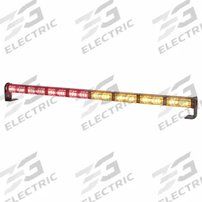 CODE 3 Warning and Directional Light Stick: Combo Warning and Directional Light, Amber/Red - Combination Warning and Directional Lighting