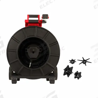 MILWAUKEE Pipeline Inspection Reel: M18 Modular Pipeline Inspection System, 200 ft Lg. - Milwaukee Pipe Inspection Camera Reels
