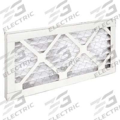 GRAINGER Pleated Air Filter: 8 in x 16 in x 1 in, MERV 8 - MERV 8 Pleated Air Filters