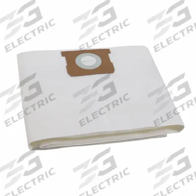 DAYTON Vacuum Bag: Dayton/DeWalt/Stanley, Dry, Paper, 2-Ply, Std - Shop Vacuum Bags