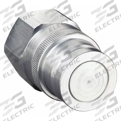 PARKER Hydraulic Quick Connect Hose Coupling: 1 in Coupling Size, Steel, Nitrile - 71 Series Hydraulic Quick-Connect Coupling Plugs