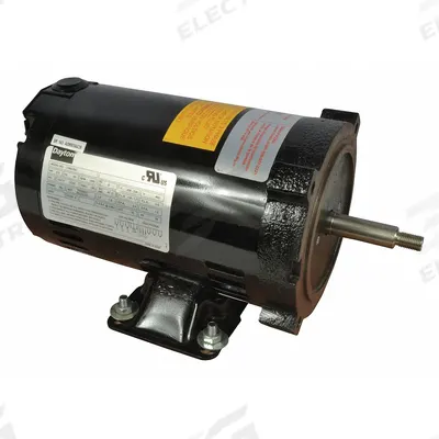 Dayton Centrifugal Pump Motor: 1/2 hp, 230/460V AC - Motors for Straight Centrifugal Pumps