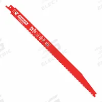 DIABLO Reciprocating Saw Blade: 10/14 Teeth per Inch, 12 in Blade Lg, 0.04 in Blade Thick, 5 PK (MPN DS1214AFC5). Key specifications — attr1109198: 10/14; attr1109200: Flexible for Curved Cuts; attr1109201: Straight; attr1109209: DIABLO.