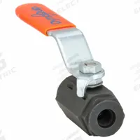 DYNAQUIP CONTROLS Manual Two-Way Ball Valve: 1/4 in, Carbon Steel, Straight, SAE x SAE, Two-Piece (MPN VLE2.NK 1/4). Key specifications — Brand: DYNAQUIP CONTROLS; Handle: Lever.