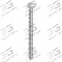 DEWALT Concrete Anchor Screw: 2 3/4 in Overall Lg, 1/4 in Dia, Steel, External Hex, Hex, 100 PK (MPN DFM12726). Key specifications — Material Grade/Class: Grade SW; Removable: Removable; System of Measurement: Inch; Tip Type: Pointed; Brand: DEWALT; Screw Anchor Type: Concrete Screw Anchor.