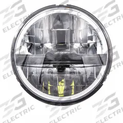 MAXXIMA Headlight: Headlight, LED, Heated, High Beam/Low Beam, Surface Mount, Bracket, H4 Connector (MPN MHL-05HILO). Key specifications — Heated: Heated; Lighting Technology: LED; Beam Type: Low Beam; Electrical Connection: H4 Connector; Mount Type: Bracket; Brand: MAXXIMA; Mount Style: Surface.