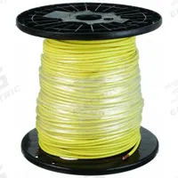 Building Wire: Copper, 8 AWG, 1 Conductors, Stranded, Yellow, 500 ft Lg, THHN (MPN 23848512). Key specifications — Voltage: 600 V; Brand: SOUTHWIRE.