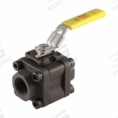 JOMAR VALVE Manual Two-Way Ball Valve: 1 1/4 in, Carbon Steel, Straight, FNPT x FNPT - Carbon Steel Ball Valves