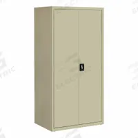 HIRSH Storage Cabinet: 36 in x 24 in x 72 in, Recessed Twist Handle & Keyed, Frame, Shelves, Tan (MPN 22007). Key specifications — Cabinet Color: Tan; Base Type: Frame; Assembled: Assembled; Mobility: Stationary; Cabinet Material: Steel; Brand: HIRSH; Cabinet Style: Shelf; Cabinet Storage Components: Shelves.