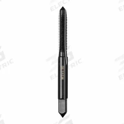 MILWAUKEE Straight Flute Tap: M5x0.9 Metric, 2B, 4 Flute, Plug Chamfer - General Purpose Hand Taps