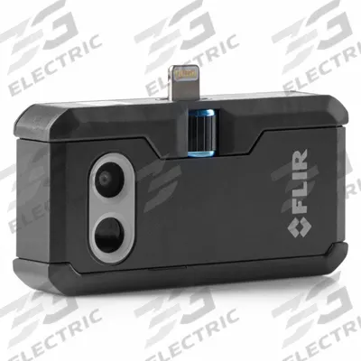 FLIR Smart Phone Adapter: -4°F to 752°F, 55° x 43°, 32°F Min Op Temp °F, 95°F Max Op Temp °F - Infrared Cameras for Smart Phones