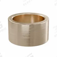 Sleeve Bearing: Bronze, SAE 841, 35 mm Bore, 45 mm OD, 25 mm Lg, 49,938 lb/sq in-fpm Max PV, 5 PK (MPN AAM3545-25B). Key specifications — System of Measurement: Metric; Material Grade: SAE 841; Brand: OILITE.