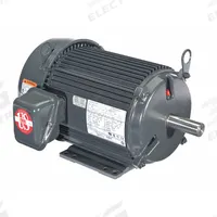 U.S. MOTORS General Purpose Motor: Rigid Base Mount, Totally Enclosed Fan Cooled, 5 hp, 3,600 RPM (MPN U5P1D). Key specifications — Brand: U.S. MOTORS; Nameplate Voltage @ 60 Hz: 208-230/460V AC; Full Load Current @ 60 Hz: 13.4-12.2/6.1 A; Nameplate RPM @ 60 Hz: 3,600 RPM; Motor Enclosure: TEFC.