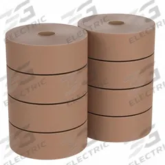 CENTRAL Water-Activated Tape: 6.5 mil Tape Thick, 3 in x 375 ft, 260, Kraft, 8 PK (MPN K6146G). Key specifications — Tape Series: 260; Brand: CENTRAL.