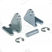 PARKER Pivot Bracket Kit with Pin: Foot Mount Type, Fits 7/16 in_9/16 in Bore Dia, 3/4 in Overall Wd (MPN L071320100). Key specifications — attr947439: L071320100; attr947448: Aluminum; attr1171502: Pivot Bracket Assembly.