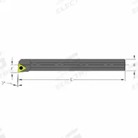 ULTRA-DEX USA Indexable Boring Bar: A16R STUCL3 (MPN 957-000-143). Key specifications — attr257292: A16R STUCL3.